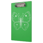 Delicate Sketch Butterfly Klemmbrett (Links)