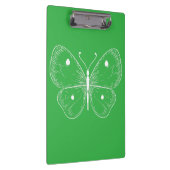 Delicate Sketch Butterfly Klemmbrett (Rechts)