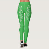 Delicate Sketch Butterfly Leggings (Rückseite)