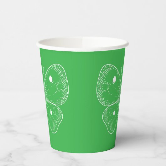 Delicate Sketch Butterfly Pappbecher (Links)