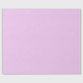Delicate Soft Lilac Charm Geschenkwrap Geschenkpapier (Flach)