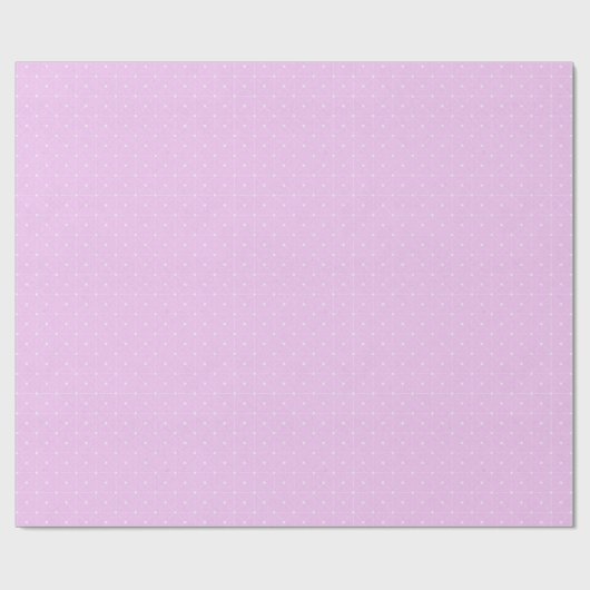 Delicate Soft Lilac Charm Geschenkwrap Geschenkpapier (Flach)