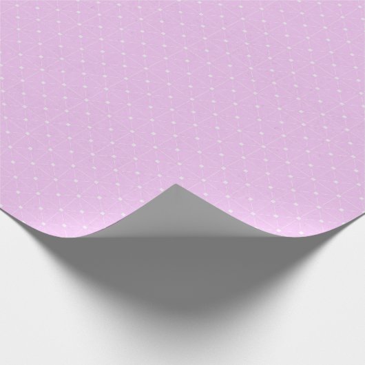 Delicate Soft Lilac Charm Geschenkwrap Geschenkpapier (Ecke)