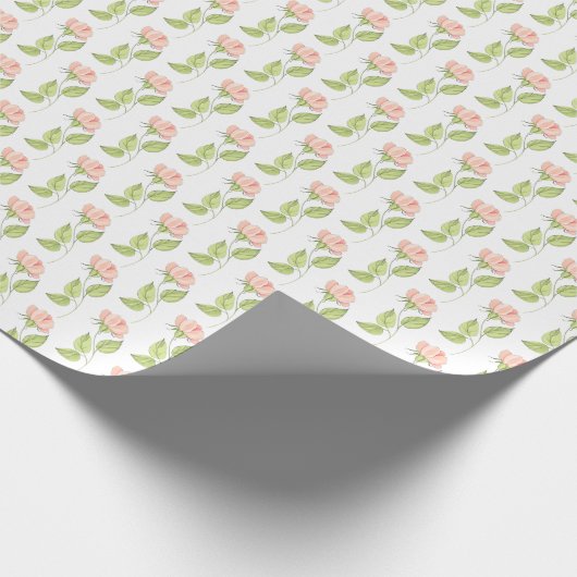 Delicate Spring Blossoms Geschenkpapier (Ecke)