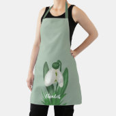 Delicate Spring Snowdrop Flower  Schürze (InSitu)