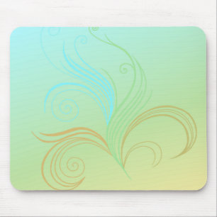Delicate Swirl Mousepad