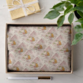 Delicate Vintage Roses Seidenpapier (Geschenk)