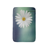 Delicate White Daisy Badematte (Vorderseite Vertikal)