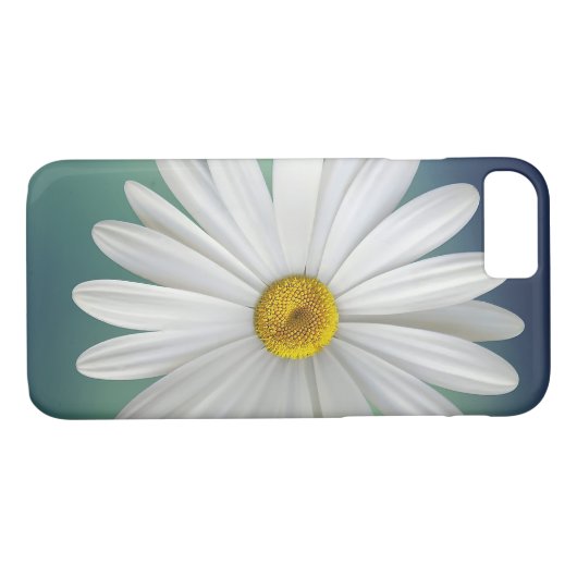 Delicate White Daisy Case-Mate iPhone Hülle (Rückseite (Horizontal))
