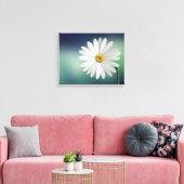 Delicate White Daisy Leinwanddruck (Insitu (Wohnzimmer))