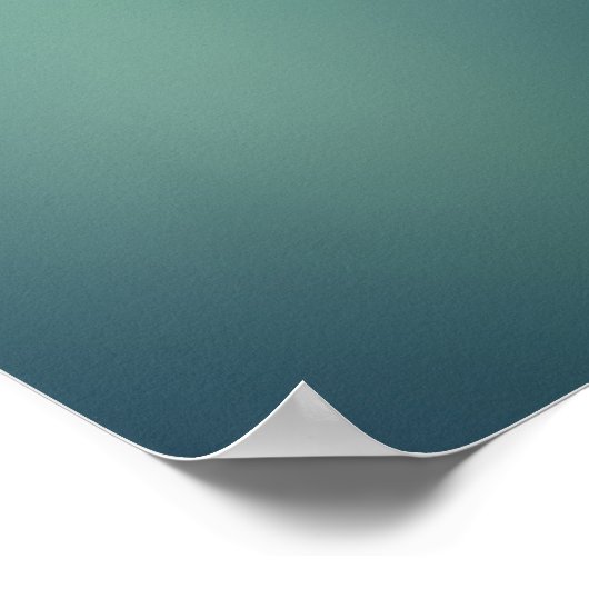 Delicate White Daisy Poster (Ecke)