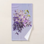 Delicate Wisteria Badhandtuch Set (Handtuch)