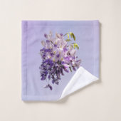 Delicate Wisteria Badhandtuch Set (Waschlappen)