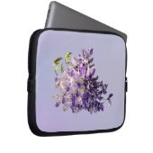 Delicate Wisteria Laptopschutzhülle (Vorne Rechts)
