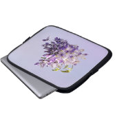 Delicate Wisteria Laptopschutzhülle (Vorne Knopf)