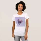 Delicate Wisteria T-Shirt (Vorne ganz)