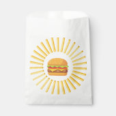 Delicioso hamburguer com batatas fritas geschenktütchen (Vorderseite)