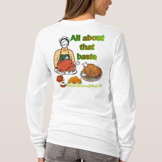 Delicious Baste T-Shirt (Rückseite)