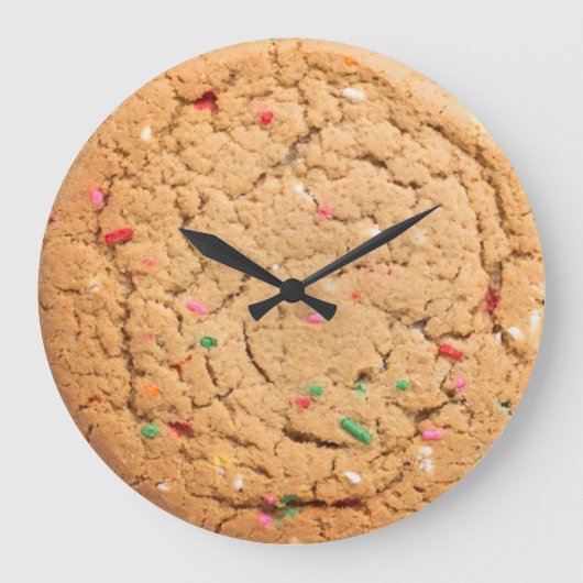 DELICIOUS COOKIE BISCUIT GROßE WANDUHR (Vorderseite)