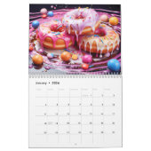 Delicious Donuts & Sweet Flavors 2026 Calendar Kalender (Jan 2026)