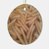 Delicious French Fries Keramik Ornament (Links)