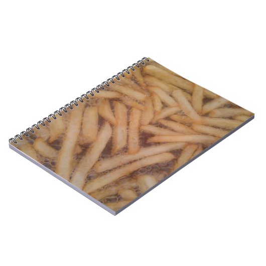 Delicious French Fries Notizblock (Linke Seite)