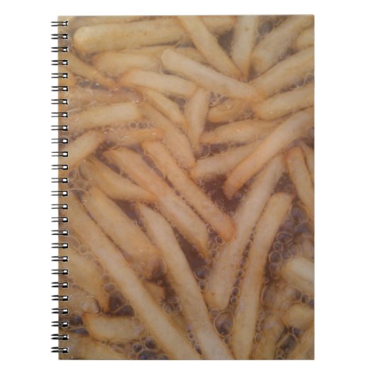 Delicious French Fries Notizblock (Vorderseite)