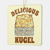 Delicious Kugel Jewish Egg Noodle Casserole Keramikornament (Links)