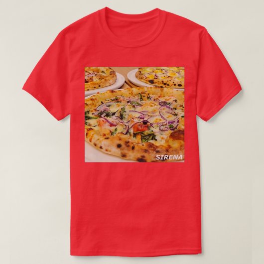 Delicious Pizza T-Shirt (Design vorne)