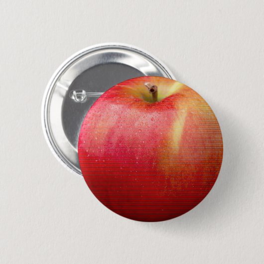 DELICIOUS RED APPLES BUTTON (Vorne & Hinten)