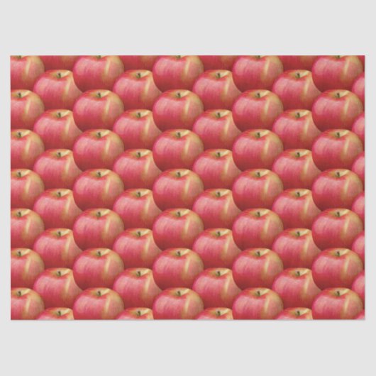DELICIOUS RED APPLES SEIDENPAPIER (Vorderseite)