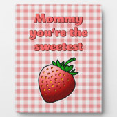Delicious Red Strawberry Fotoplatte (Vorderseite)