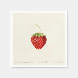 Delicious Red Strawberry (von Louis C.C. Krieger) Serviette