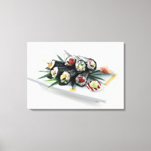 Delicious Sushi Leinwanddruck (Vorderseite)