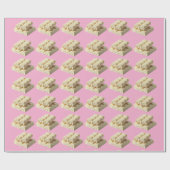 Delicious White Chocolate Squares Pattern – Sweet Geschenkpapier (Flach)