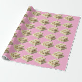 Delicious White Chocolate Squares Pattern – Sweet Geschenkpapier (Ungerollt)