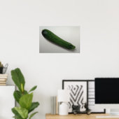 Delicious Zucchini Poster (Heimbüro)