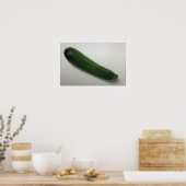 Delicious Zucchini Poster (Küche)