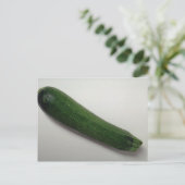 Delicious Zucchini Postkarte (Stehend Vorderseite)