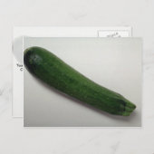 Delicious Zucchini Postkarte (Vorne/Hinten)