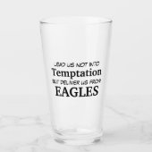 Deliger uns aus Eagles Pint Glas (Vorderseite)