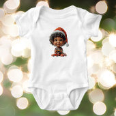 Delighted Baby Christmas Elf Baby Bodysuit Baby Strampler