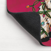 DeLighted Christmas Terrier Mousepad (Ecke)