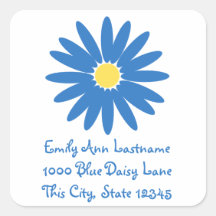 Delightful Blue Daisy