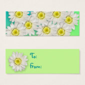 Delightful Daisies Geschenk Tag (Vorne & Hinten)
