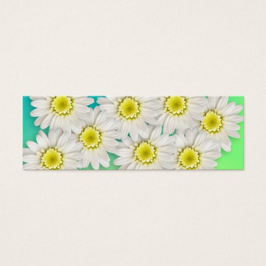 Delightful Daisies Geschenk Tag (Vorderseite)
