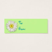 Delightful Daisies Geschenk Tag (Rückseite)