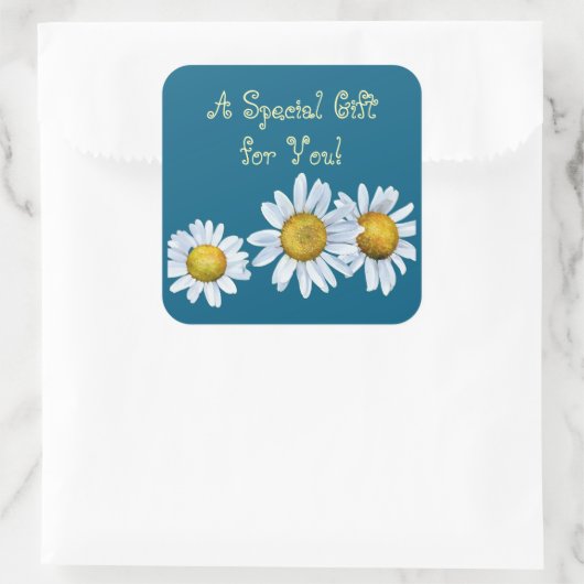 Delightful Daisies Gift Sticker (Tasche)