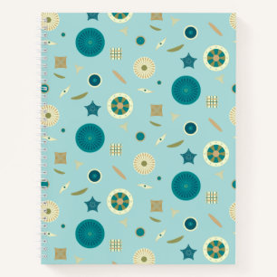 Delightful Diatom Spiral Notebook Notizblock