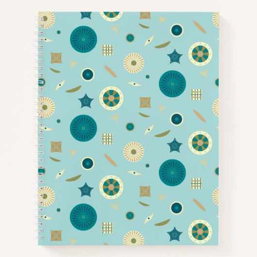 Delightful Diatom Spiral Notebook Notizblock (Vorderseite)